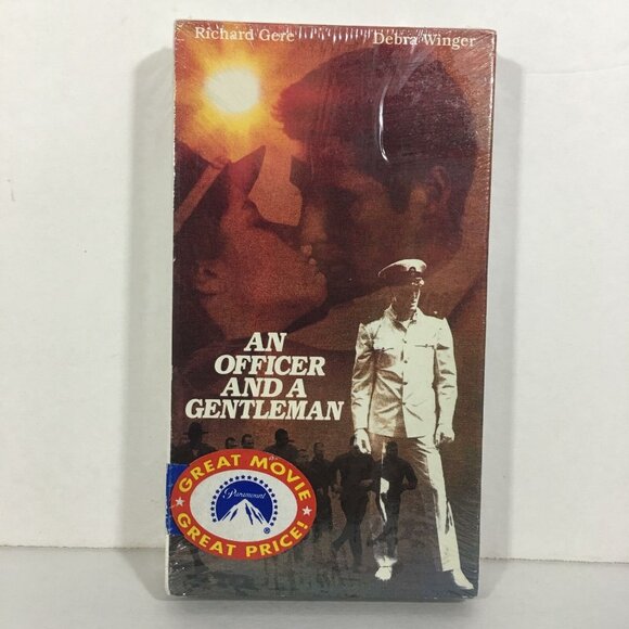 Paramount Pictures Other - An Officer and a Gentleman VHS 1997 Richard Gere Debra Winger Louis Gossett Jr